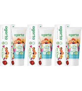 Agarta Doğal Diş Macunu 75ML Çocuk (3 Lü Set)
