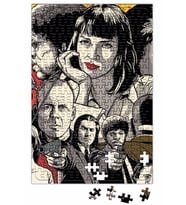 Pulp Fiction Illüstrasyon Puzzle 240 Parça Yapboz