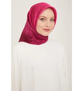 Sura İpek Eşarp  9150D (S ) (Fuşya)