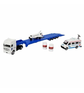 Sunman 1:64 Aerospace Transporter Tır Uzay Seti Uzay Aracı