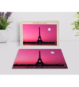 BK Home Paris Manzara 1000 Parça Profesyonel Puzzle-12