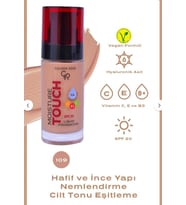 Golden Rose Moisture Touch Liquid Foundation Spf 20 No:109