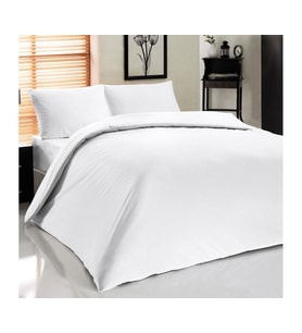 Mulvxurg  Urg02  Otel Tipi Çift Kişilik Nevresim Takımı Beyaz (Mulvix)