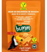 Organik Glutensiz Vegan Mangolu Mini Küpler 30 Gr