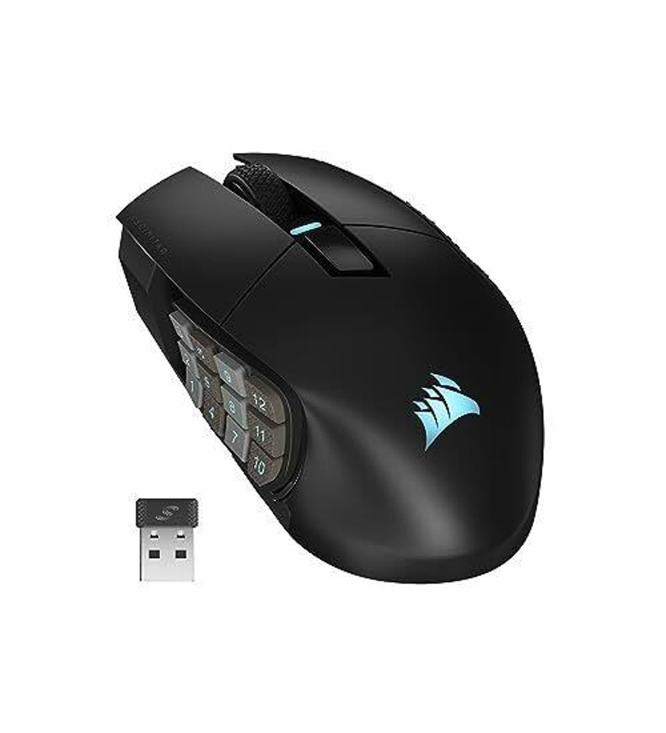 Corsair Scimitar Elite Wireless Bluetooth MMO Gaming Mouse RGB LED
