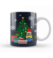 Minion Gifts Under The Christmas Tree Kupa Bardak Porselen