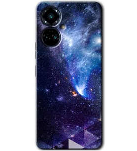Tecno Camon 19 Pro Kılıf HD Desen Baskılı Kılıf - Galaksi