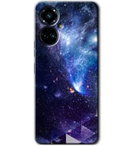 Tecno Camon 19 Pro Kılıf HD Desen Baskılı Kılıf - Galaksi