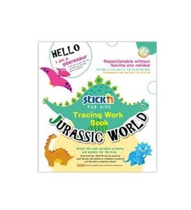 Gıpta Stickn Jurassic Dünyası Kitabı 20X15Cm 30Sf