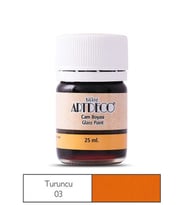 Artdeco Cam Vitray Boyası 25 ml. 03 TURUNCU 