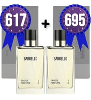 Bargello Parfüm 617 Erkek Oriental 50 ML + 695 Erkek Floral 50 ML EDP