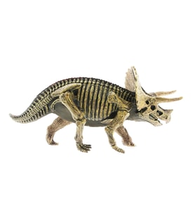 Mulvxurg  Urg02 Sert Plastik Dinozor Figürü Triceratops (Mulvix)