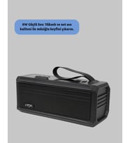 J-ıpox P520 Bluetooth Hoparlör 8w Güçlü Ses Solar Şarj Fm Radyo