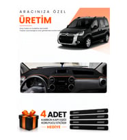e-biz CITROEN BERLINGO B9 KPKSIZ EKR (2008-2017) Uyumlu Torpido Koruma Örtüsü Oto Kılıfı - S.Khv - CI012