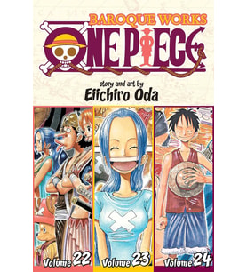 One Piece (3-In-1 Edition), Vol. 8: Includes Vols. 22, 23 & 24: Volume 8 (Krem)