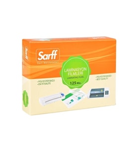 Sarff Laminasyon Film A5 154X216mm Yarım Tekli 25 adet