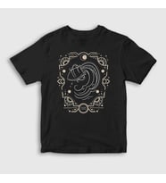Presmono Unisex Çocuk Siyah Aquarius Zodiac Hediye Kova Burcu T-Shirt 526242tt