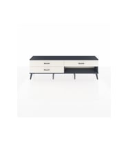 Arges TV Ünitesi 3 Çekmeceli  176x30x51 Antrasit-Antrasit/Aytaşı