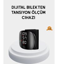 Taşınabilir Dijital Tansiyon Aleti – Bilekten Ölçüm, Aritmi Uyarısı ve Risk Göstergesi