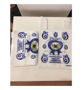 NAZAR BONCUK BASKILI HIŞIR POŞET KÜÇÜK BOY 5 kğ ÜCRETSİZ KARGO