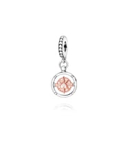Fubena Rose Pusula Sallantılı Charm