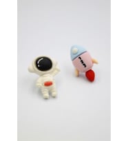 Northcity Astronot Hamur Küpe - ÇOK RENKLİ