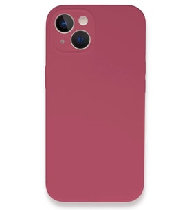 Newface Apple iPhone 13 Mini Kılıf Lansman Legant Silikon - Fuşya