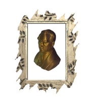 Parlak Gold Plastik Atatürk Heykeli Biblo 8 x 6 cm Özel Tasarım