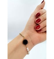 Monalisa Home 316 L Gold Renk Çelik Bileklik