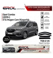OPEL COMBO (2019>) 4'LÜ MUGEN CAM RÜZGARLIĞI