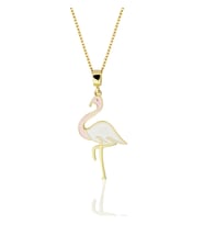 Flamingo Altın Kolye