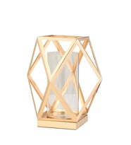 Vitale Prizma Cam Mumluk Gold 25x25x21 cm AK.JD0116