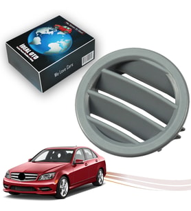 Mercedes C W204 2007-2014 Klima Izgara Kapağı  Gri 1 Adet