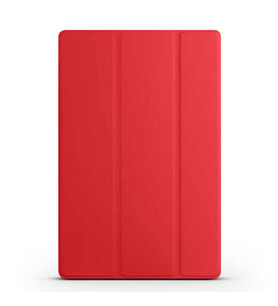 Lexroo Galaxy Tab S10 Lite Smart Cover Standlı 1-1 Kılıf - Kırmızı
