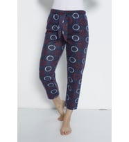 Cepsiz Kışlık Polar Kadın Pijama Altı Tek Alt je24 (Mavi)