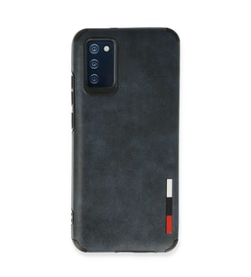 Newface Samsung Galaxy A02s Kılıf Loop Deri Silikon - Lacivert