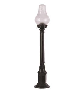 AVONNI BSU-68192-BSY-B Siyah Boyalı Dış Mekan Aydınlatma E27 ABS Akrilik Cam 20cm