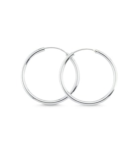 20mm Sade Halka Küpe