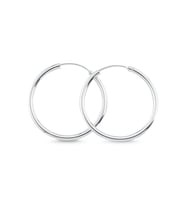 20mm Sade Halka Küpe
