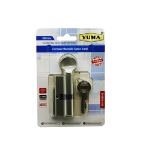CERMAN MANDALLI SATEN BAREL KİLİT 68MM YM-B68MS (5343)