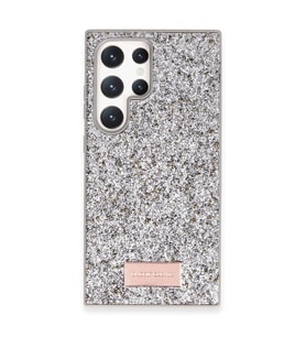 Onegif Galaxy S23 Bright Simli Kapak - Gümüş