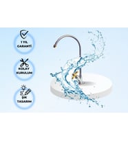 Standart Su Arıtma Musluğu Yıldız (Altın Renk Detaylı)