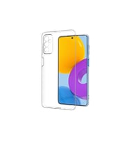 Pilelistore   Samsung Galaxy M52 5G Kılıf Deluxe 2mm Şeffaf Silikon - Şeffaf