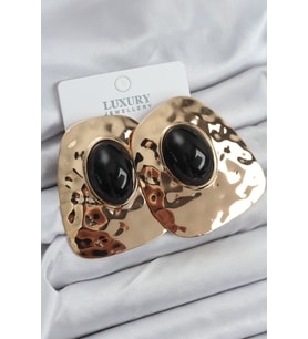 Tegan Pirinç Gold Renk Vintage Kadın Küpe TG27BKP11627