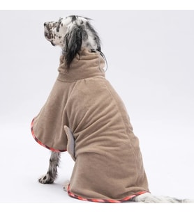 Pawstar Bornoz Orta Büyük Köpek Bej Bogota XS Sırt21cm Göğüs32cm Boyun21cm
