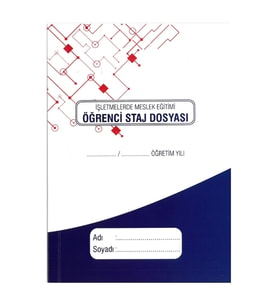 Gülpaş Öğrenci Staj Dosyası Meslek Liseleri İçin Staj Dosyası (12 Li Paket)