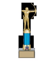 ODAK KUPA - Figürlü Kupalar - Okçu Figürlü Kupalar FG-005 B - 29 cm