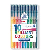 Staedtler Triplus Color Keçe Uçlu Kalem 1.0mm 10lu Set
