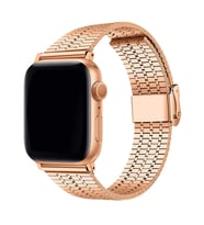 E2M APPLE WATCH 42-44-45-49MM KRD-29 METAL ROSE GOLD KORDON