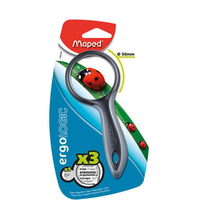 Maped Ergologic Büyüteç x3 50mm Gri 039100
